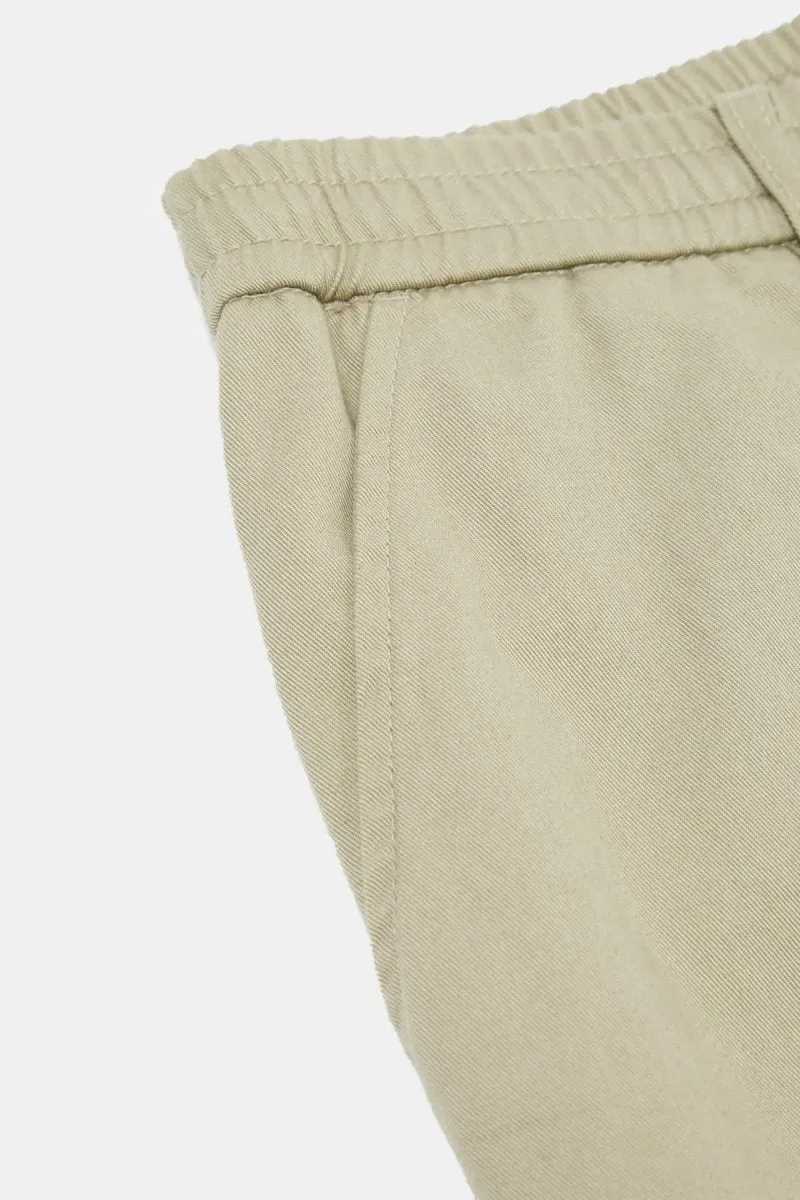 Universal Works Pleated Track Pant (Stone)