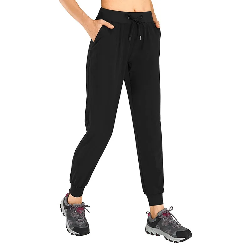 Yoga Pants Runing Workout Sportswear Woman Gym Long Pants Yoga Clothes Sport Trousers Loose Sweatpants Outwear